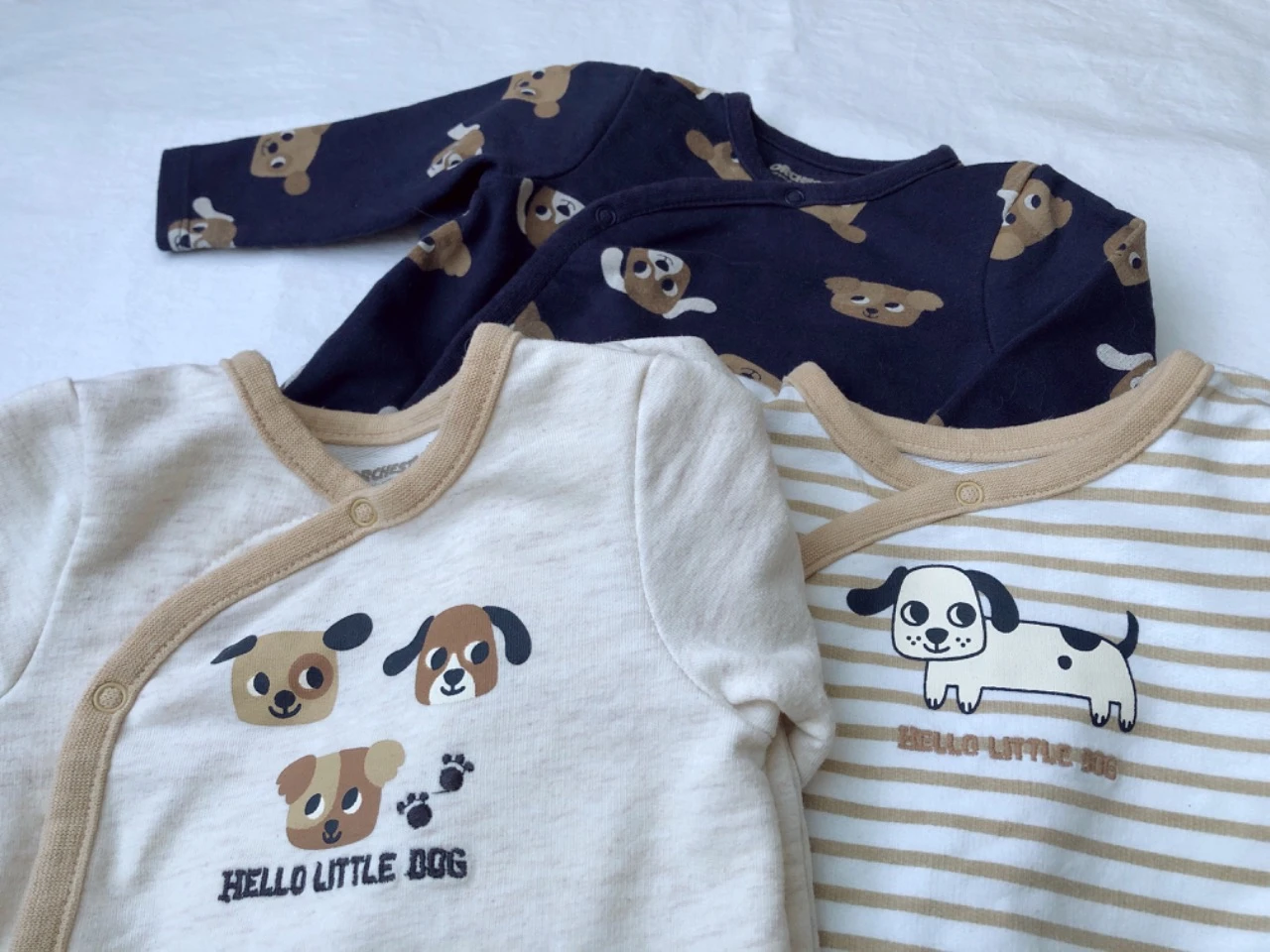 Lot de 3 pyjamas Orchestra 3 mois – photo 3